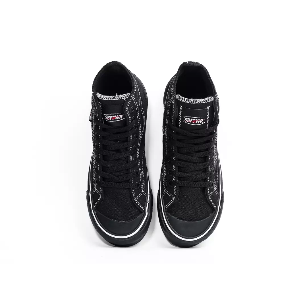 SABA Veloz High Oreo - Sepatu Sneakers Casual Pria Wanita