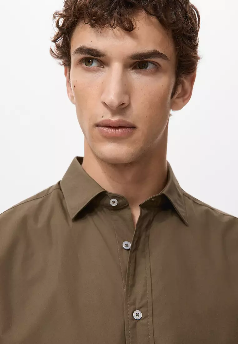 Regular-Fit 100% Cotton Shirt