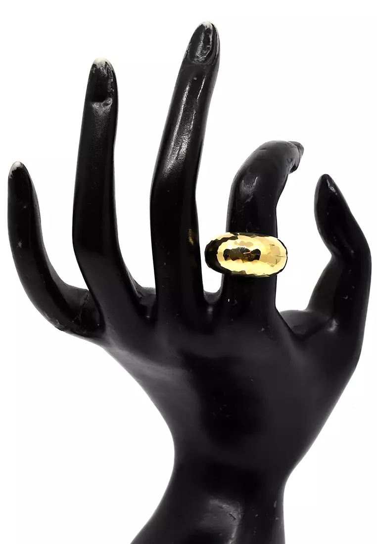 18K Yellow Gold Lady Ring