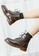 Twenty Eight Shoes brown Vintage Leather Platform Boots DS0485 24661SHA140365GS_5