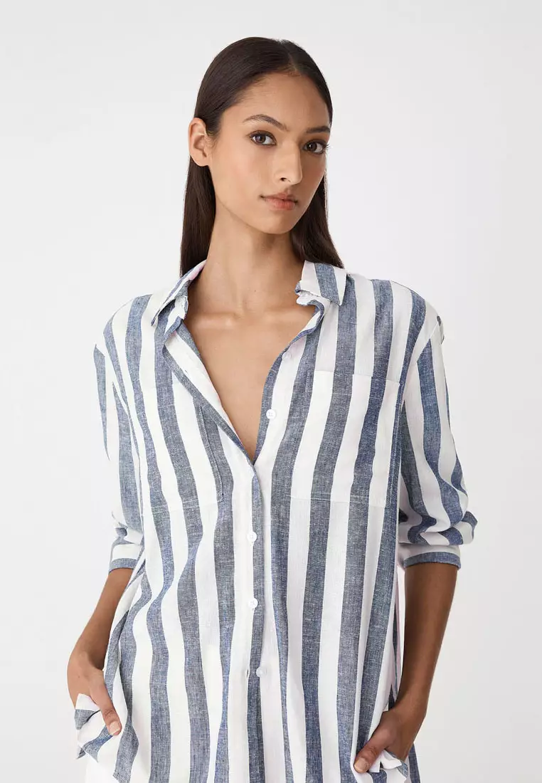 Ikaria Linen Blend Shirt