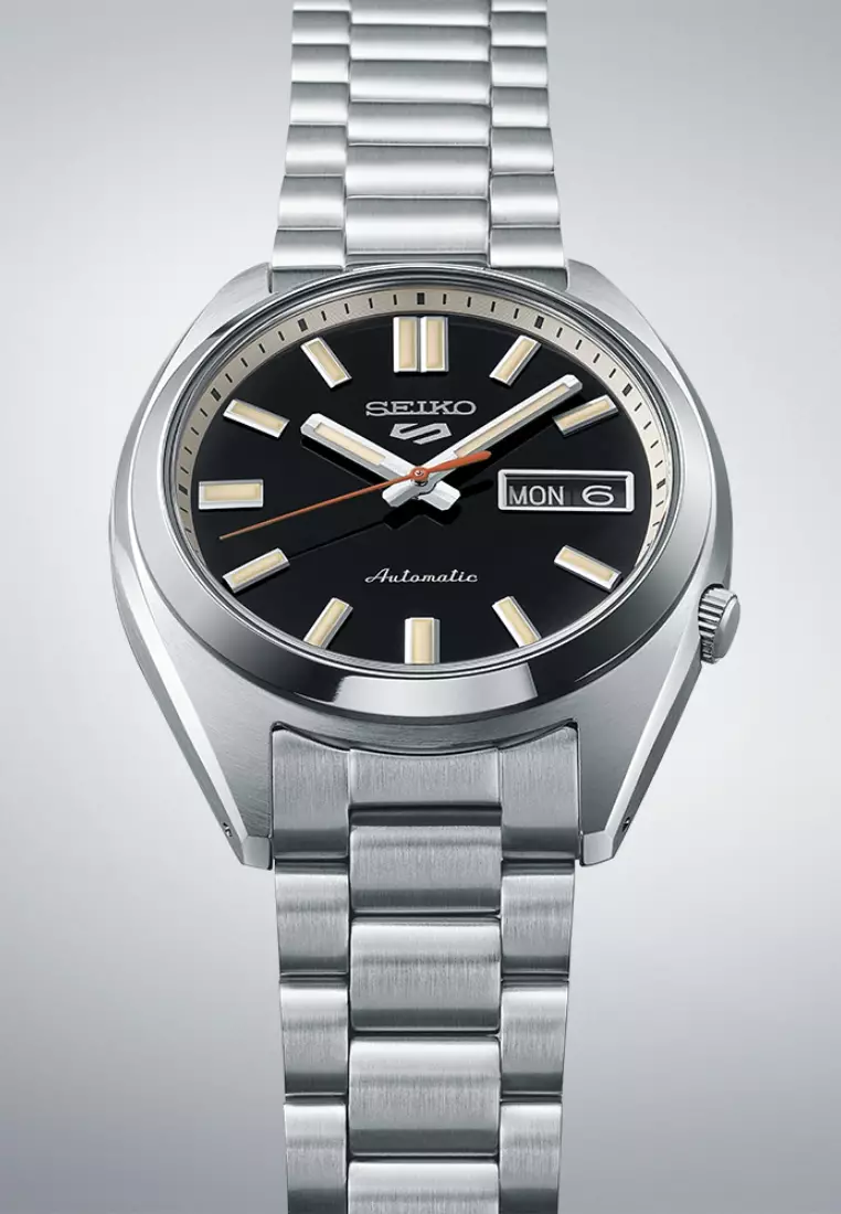 Seiko 5 automatic stainless steel deals
