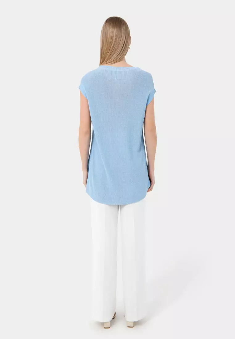 Milano Melange Knit Top