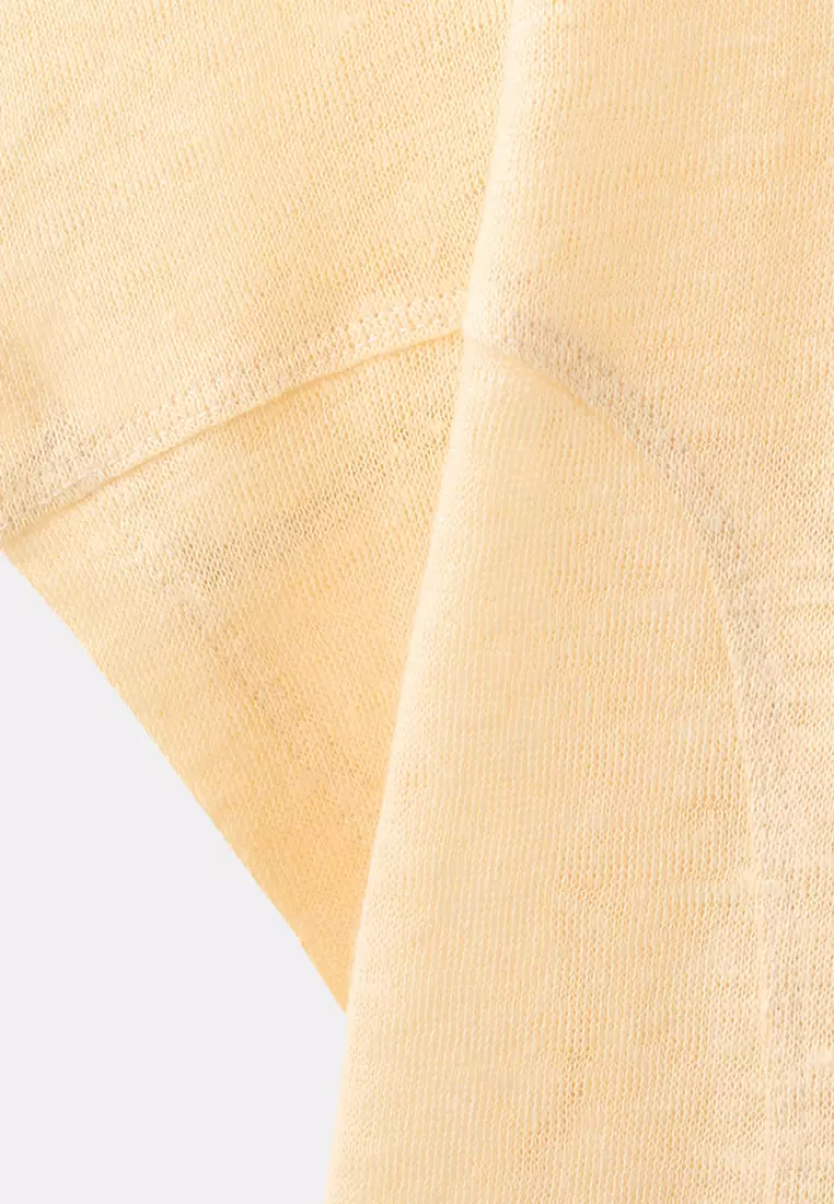 Short-Sleeved Linen T-Shirt