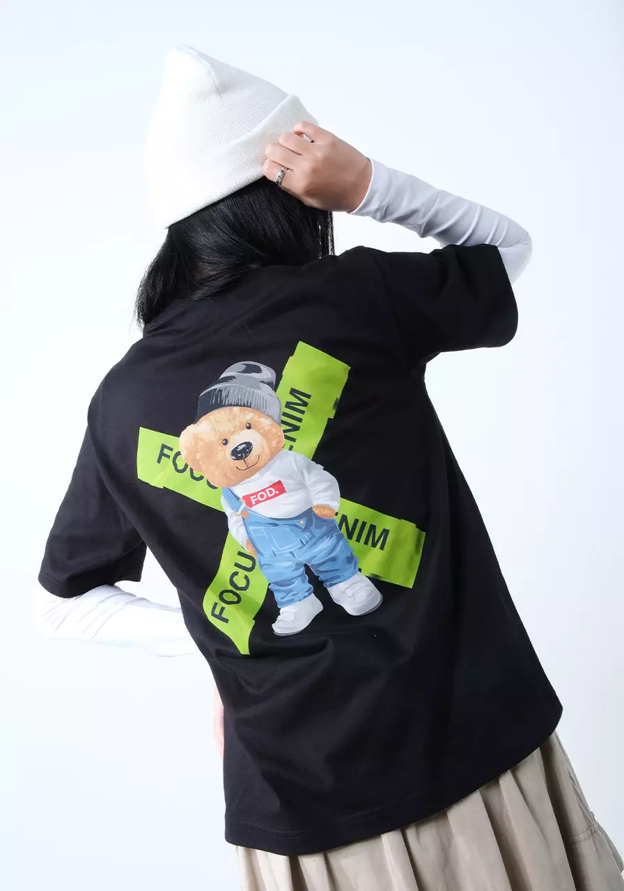 Kaos Regular Ted Black