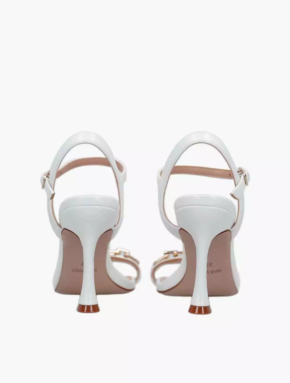 Nine West Davidson Women's Sandal Heels - White