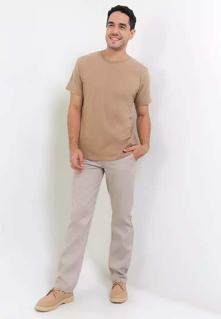 Round Neck Basic Short Sleeve Tee