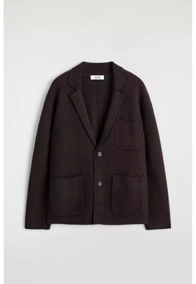 BOILED MERINO WOOL BLAZER