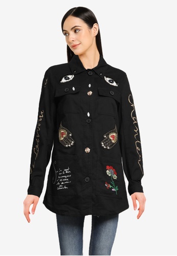 Desigual black Chaq Jacket 7F88DAAF9506DCGS_1