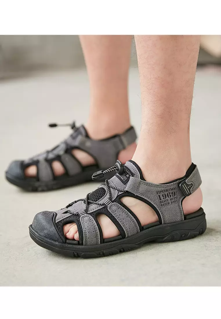 Heel Velcro Strappy Sandals KB1809