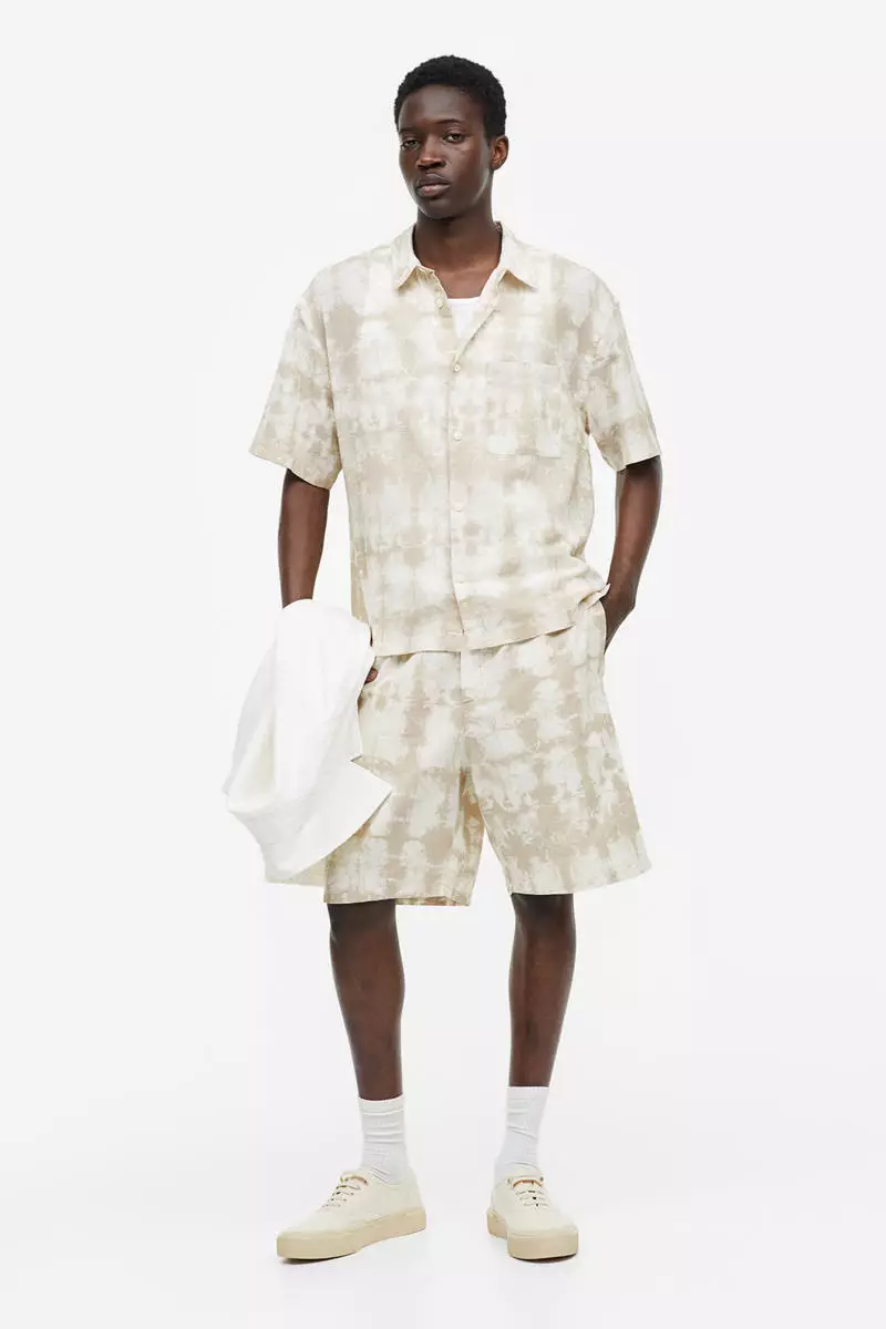 H&m relaxed sale fit shorts
