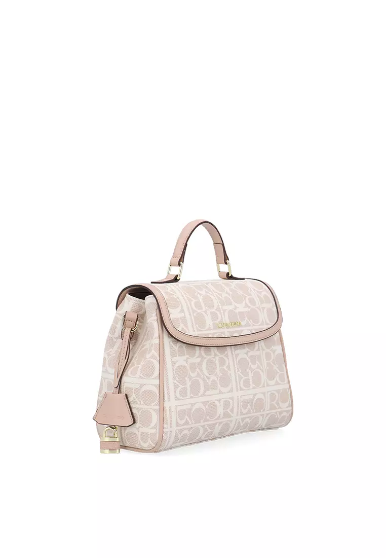 Buy Carlo Rino Carlo GEO Handheld Bag - Nude 2026 Online | ZALORA