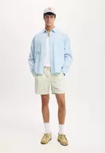 Light Jade 50/50 Stripe