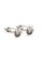 Arden Teal silver Ojeda Chrome Single Knot Cufflinks 1697CAC71F3AE2GS_1