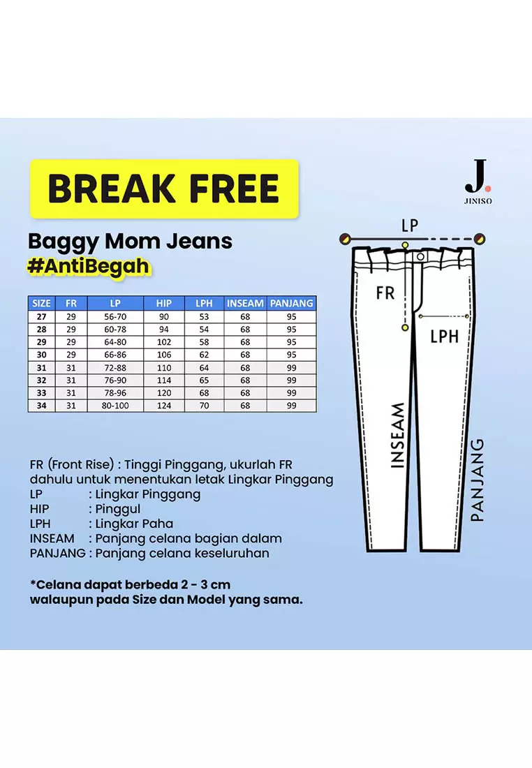 Baggy Mom Jeans 902 BREAK FREE