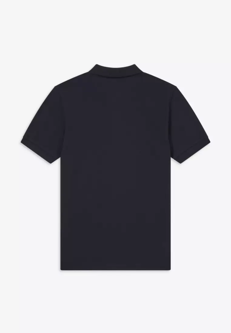 Fred Perry M6000 Plain Fred Perry Shirt (Navy Blue)