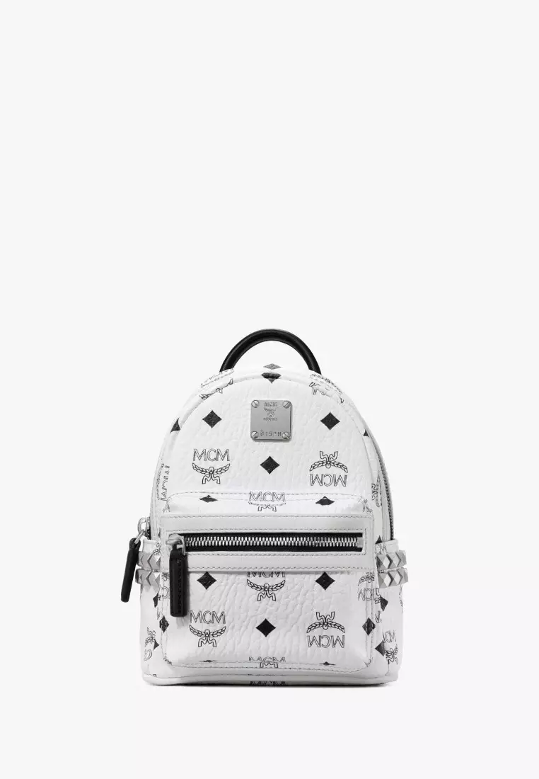 Mcm x clearance mini backpack black