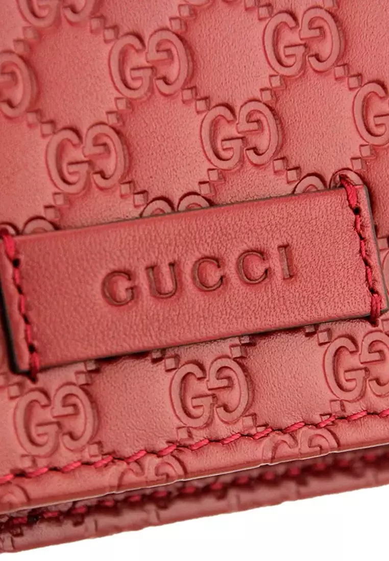 Red gucci wallet on chain on sale