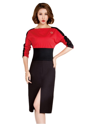 Buy A In Girls 2pcs Ol Leisure Suit Dress Online Zalora Malaysia