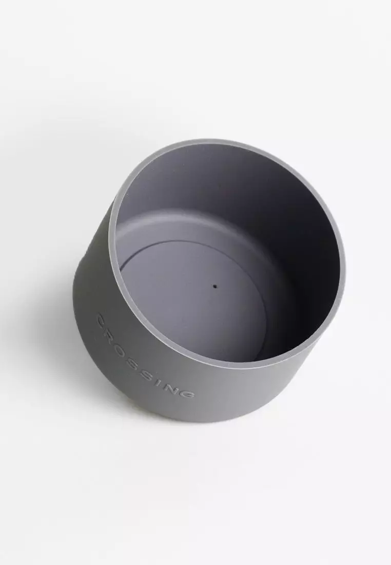 Crossing Silicone Water Bottle Boot - Fits Diameter 7-7.5cm (550ml) Blistered Pack - Gray