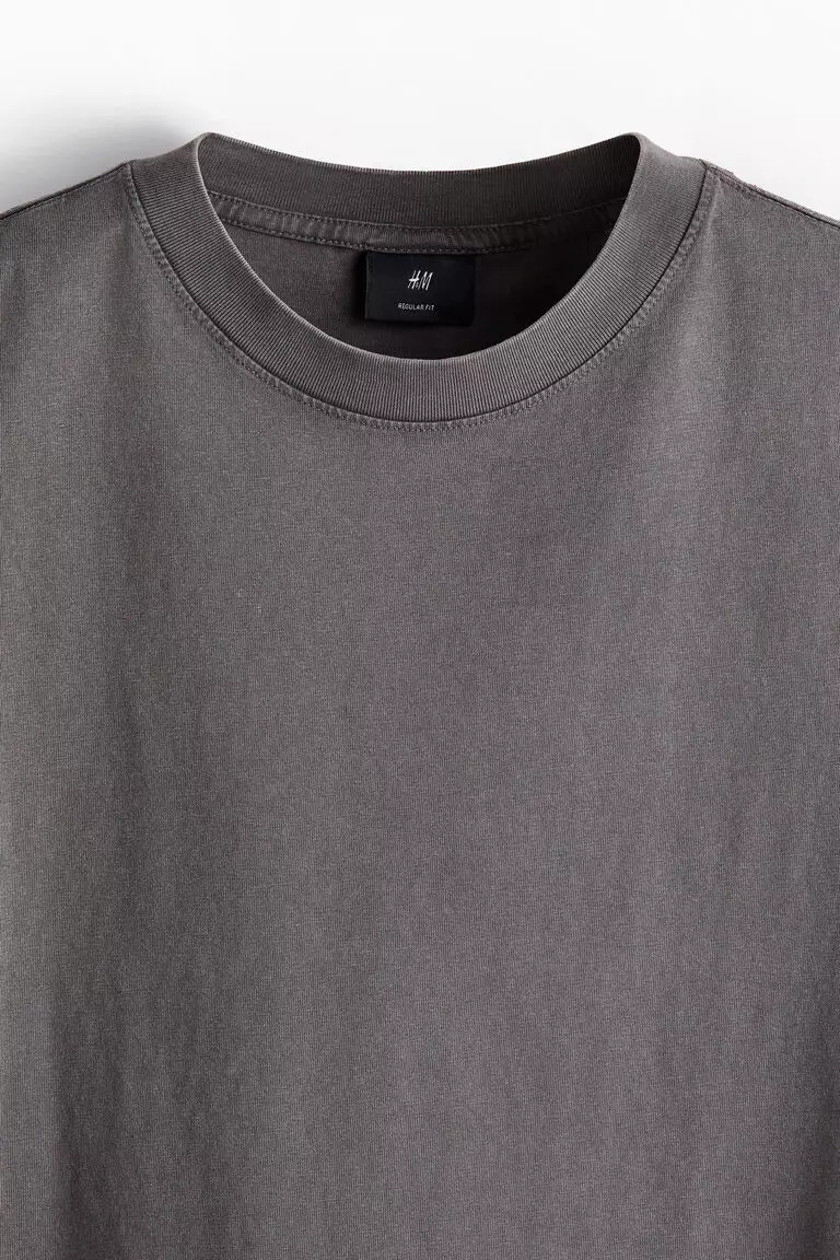 Regular Fit Washed vest top