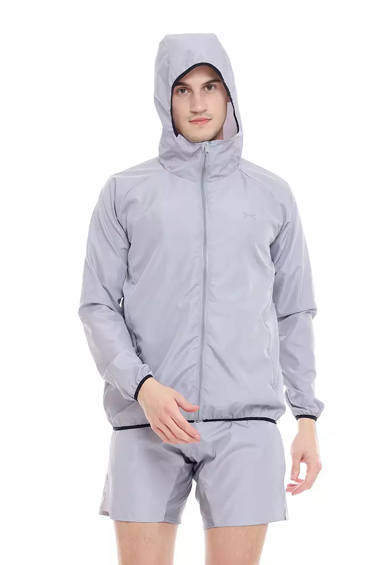 Windbreaker Jacket Winder series Grey