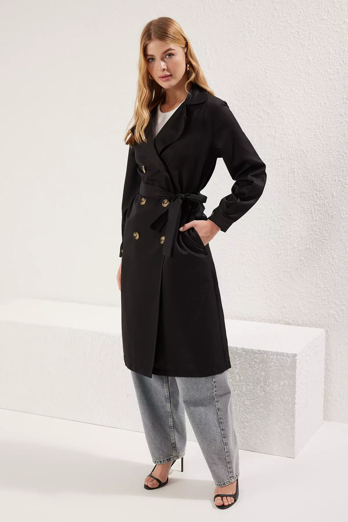 Belted Trench Coat