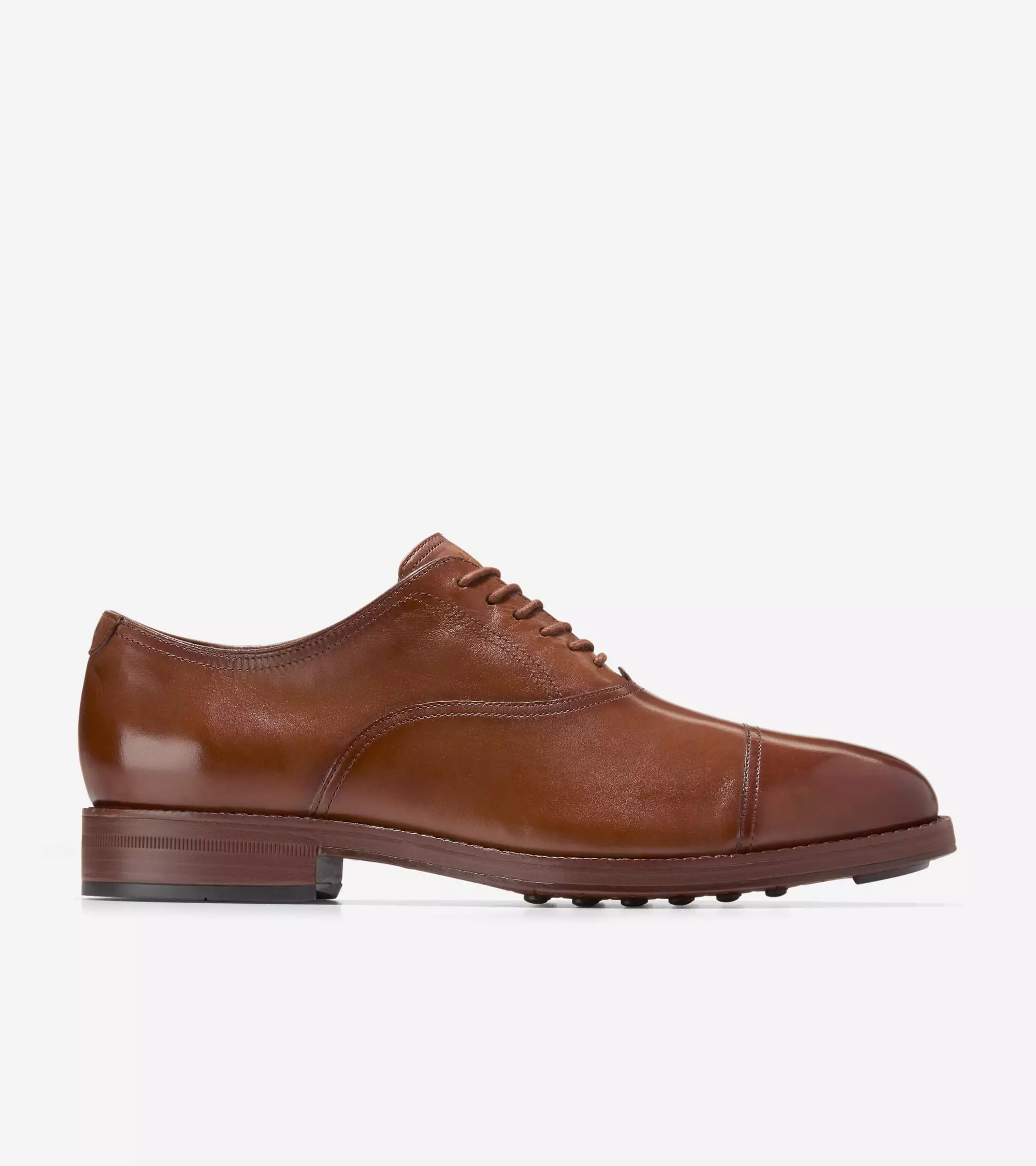 Jual Cole Haan Cole Haan Men Ledley Grand Cap Toe Oxfords (Brown