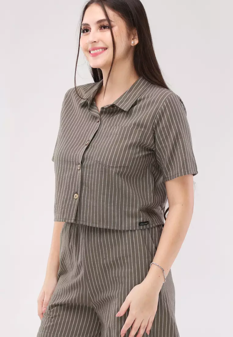 Short Sleeves Terno Skort