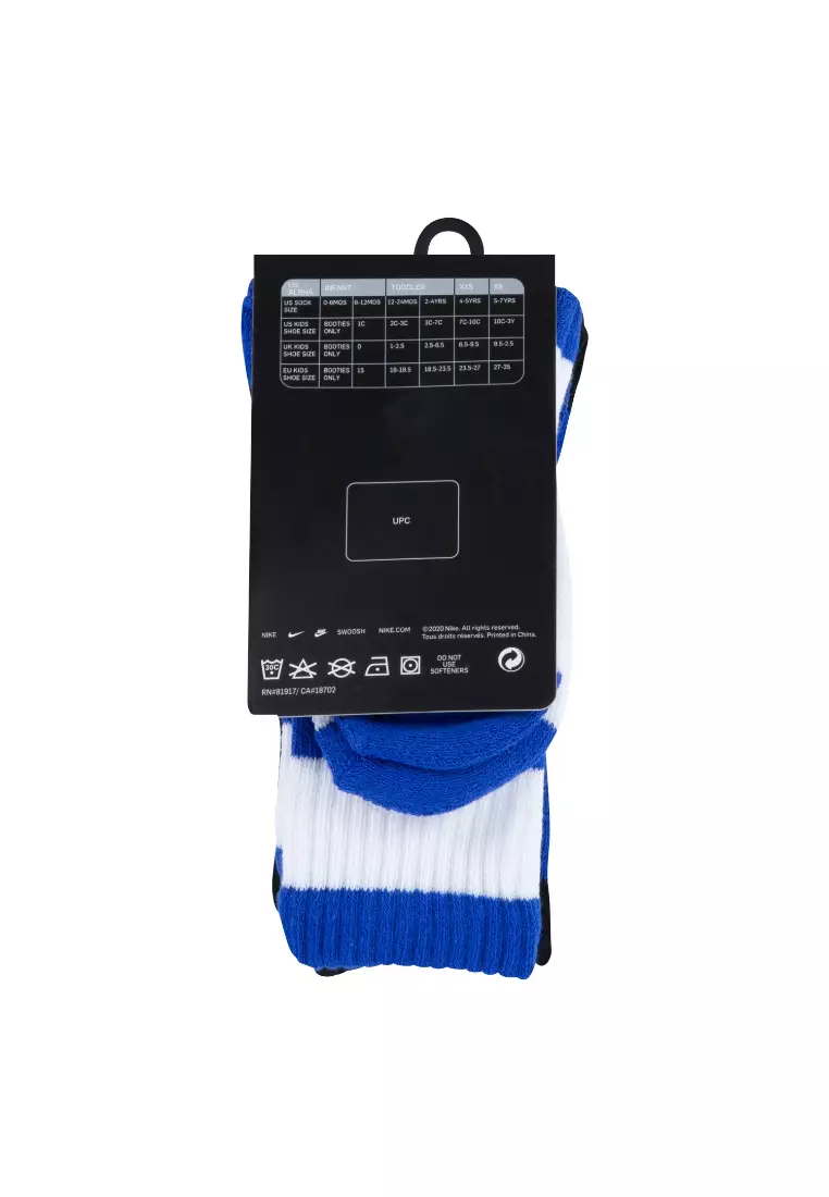 Sport 3-Pack Crew Socks (Little Kids)