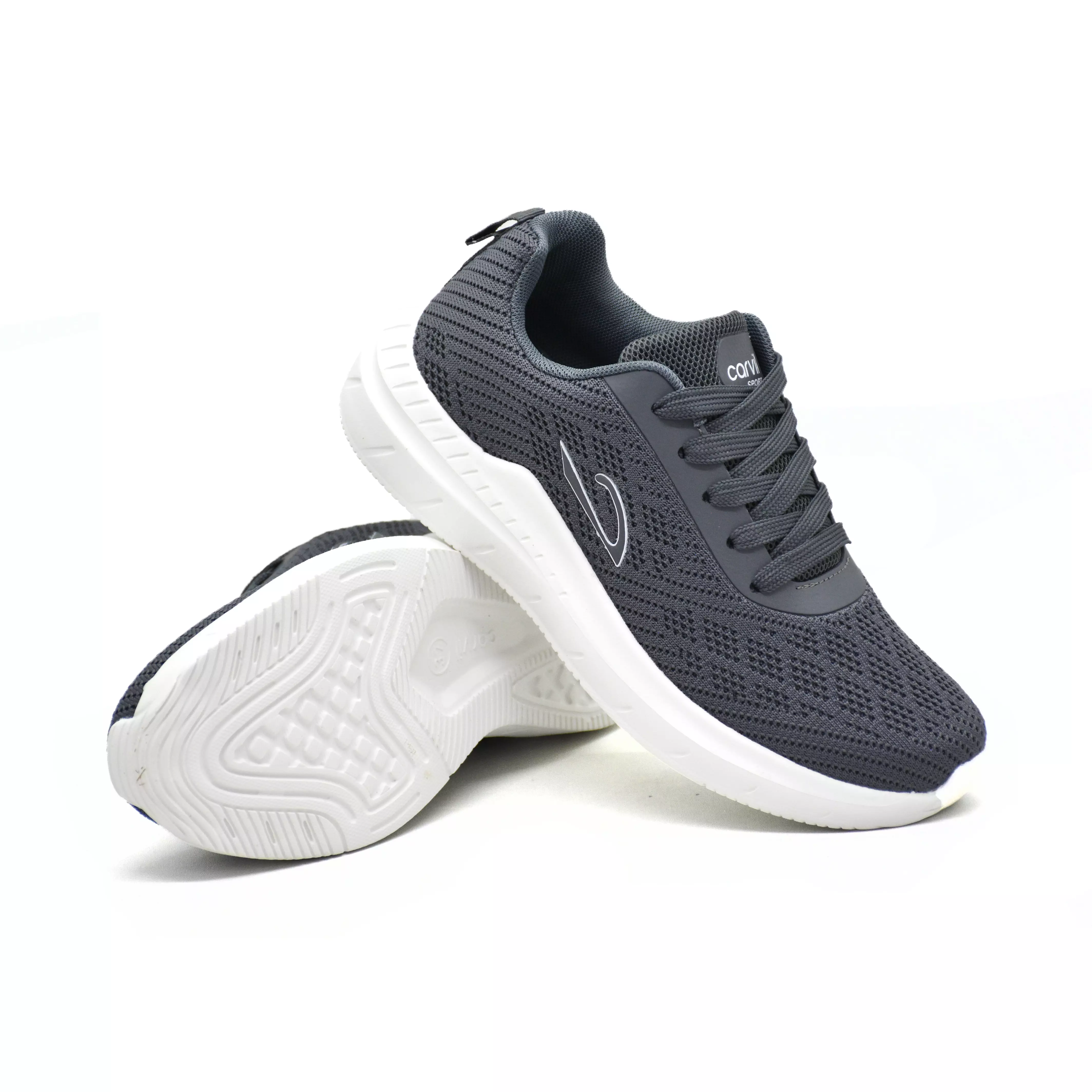 Carvil Sepatu Anak Buster-02 LT Grey/White