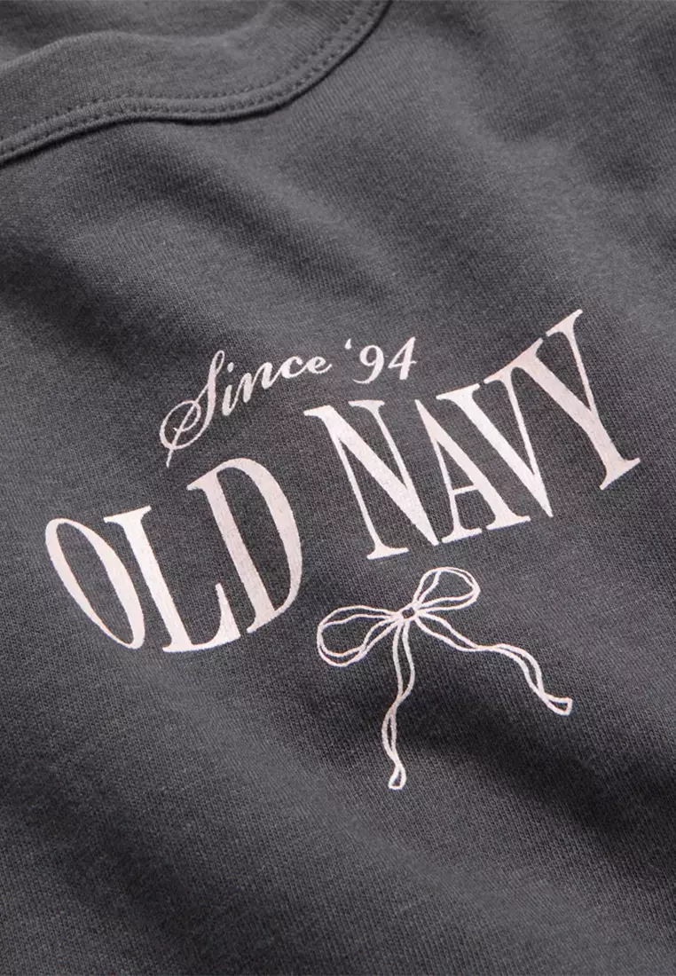 Crew-Neck Logo-Graphic T-Shirt