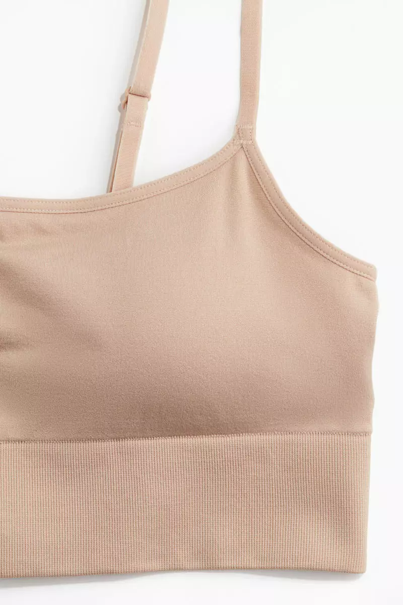 Seamless padded bralette