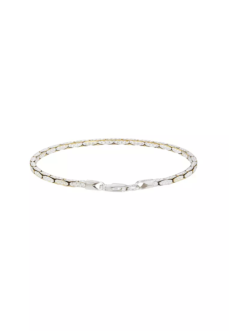 HABIB 925 Silver Bracelet CJ-7-BR 49-Z