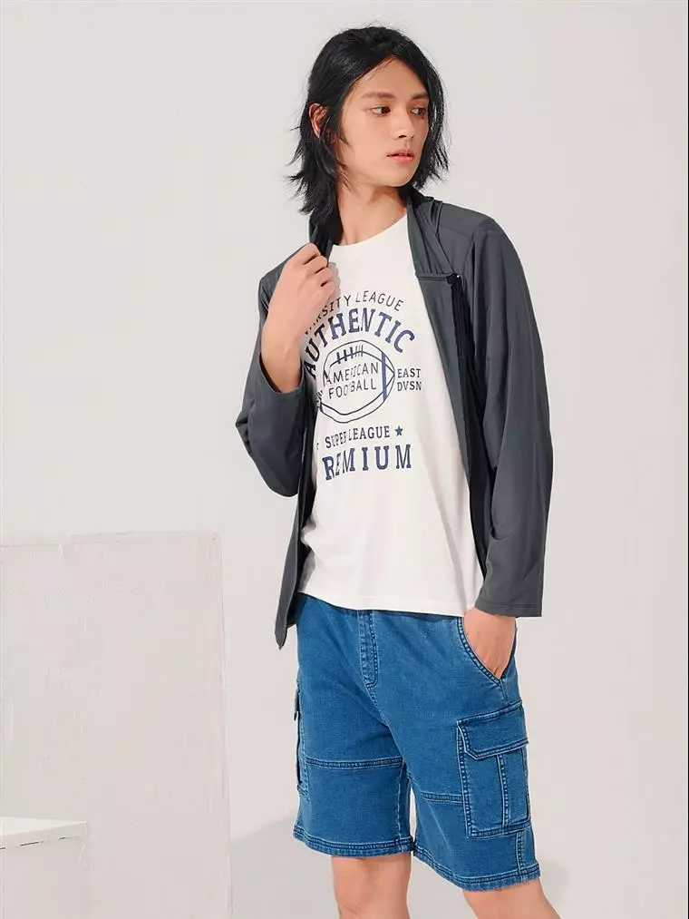 Mens discount gauze shorts