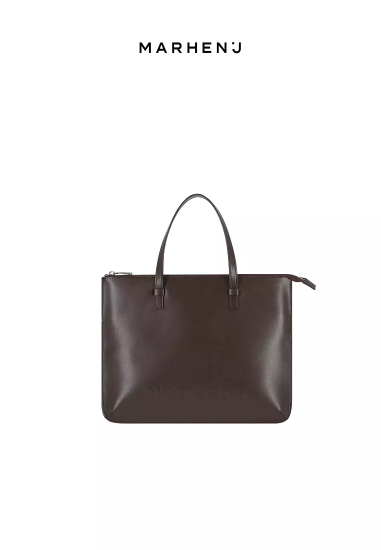 ALEX 13 Vegan Leather Crossbody Bag Mocha Brown