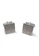 Splice Cufflinks silver Pink and White Crystals Square Cufflinks SP744AC57FVISG_1
