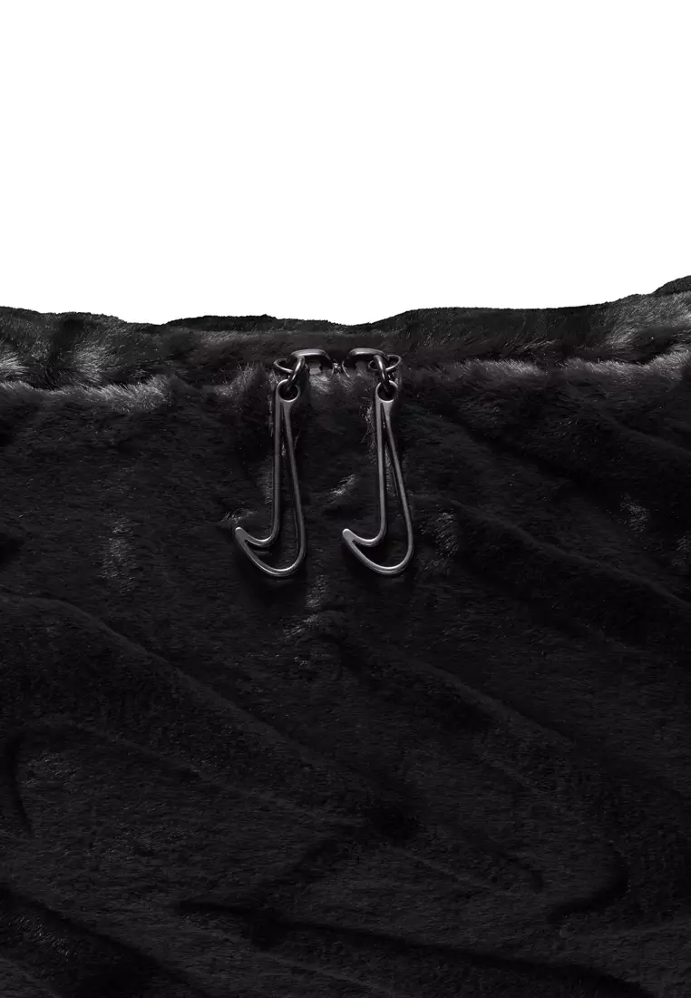 Sportswear Faux Fur Slouchy Bag (19L)