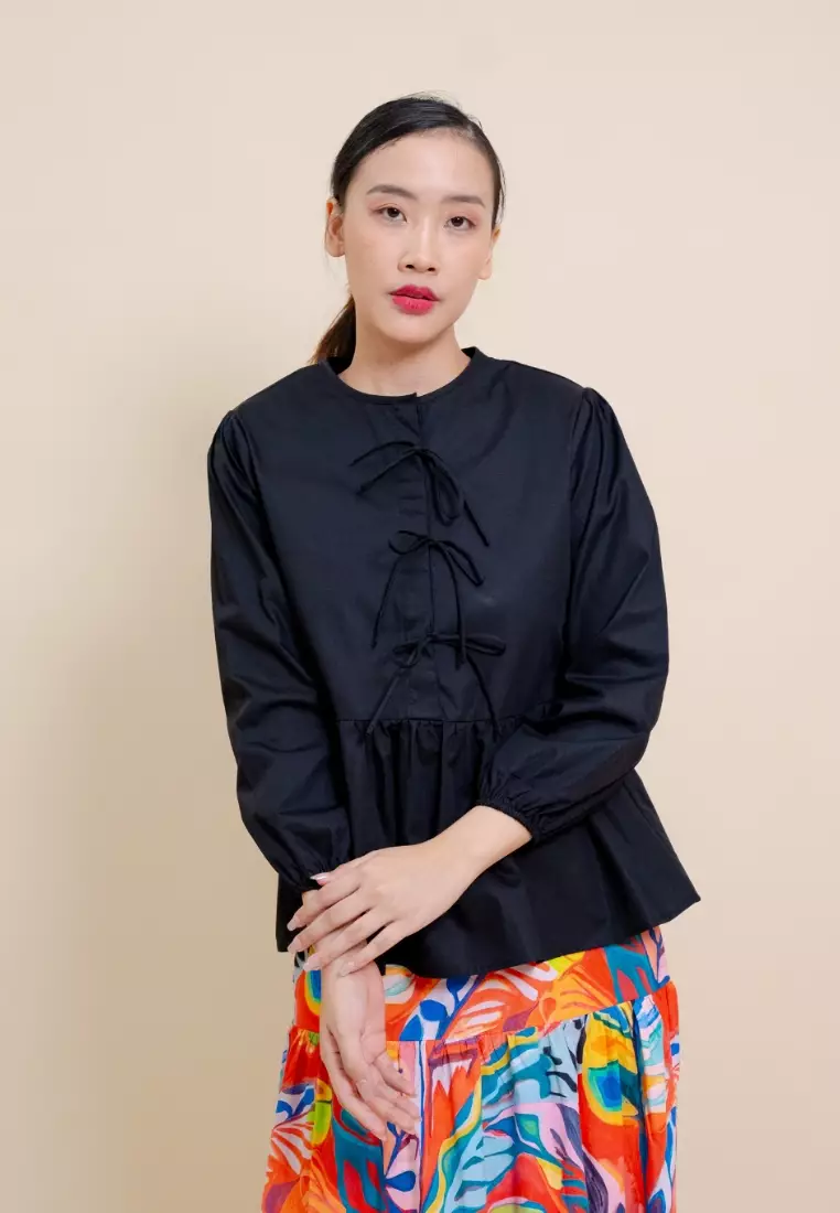 Bayu Somerset Tallulah Top - Black