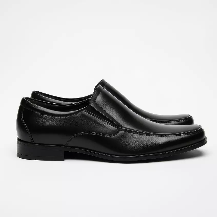 PAULMAY - Sepatu Formal Kerja Pria Venesia 25 - Slip on Black