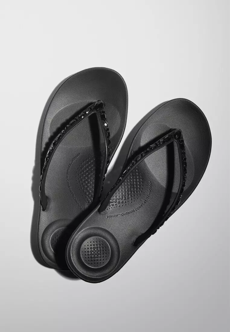 Iqushion Multi-crystal Ergonomic Flip-flops