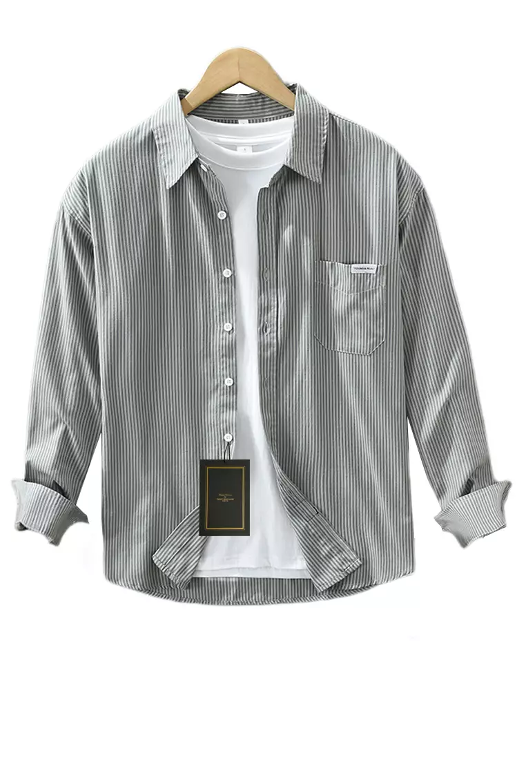 Japanese Striped Casual Shirt WM7251