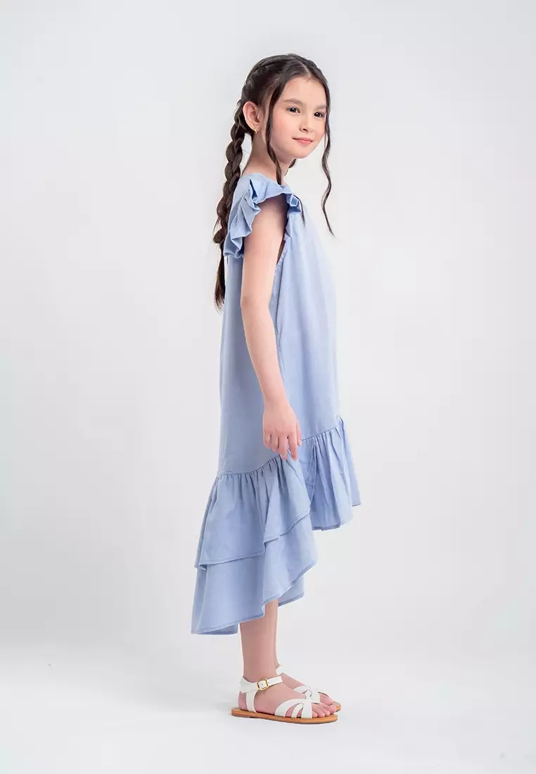 Buy Paperdolls Treehouse Kids Asteria Ruffled Dress 2025 Online