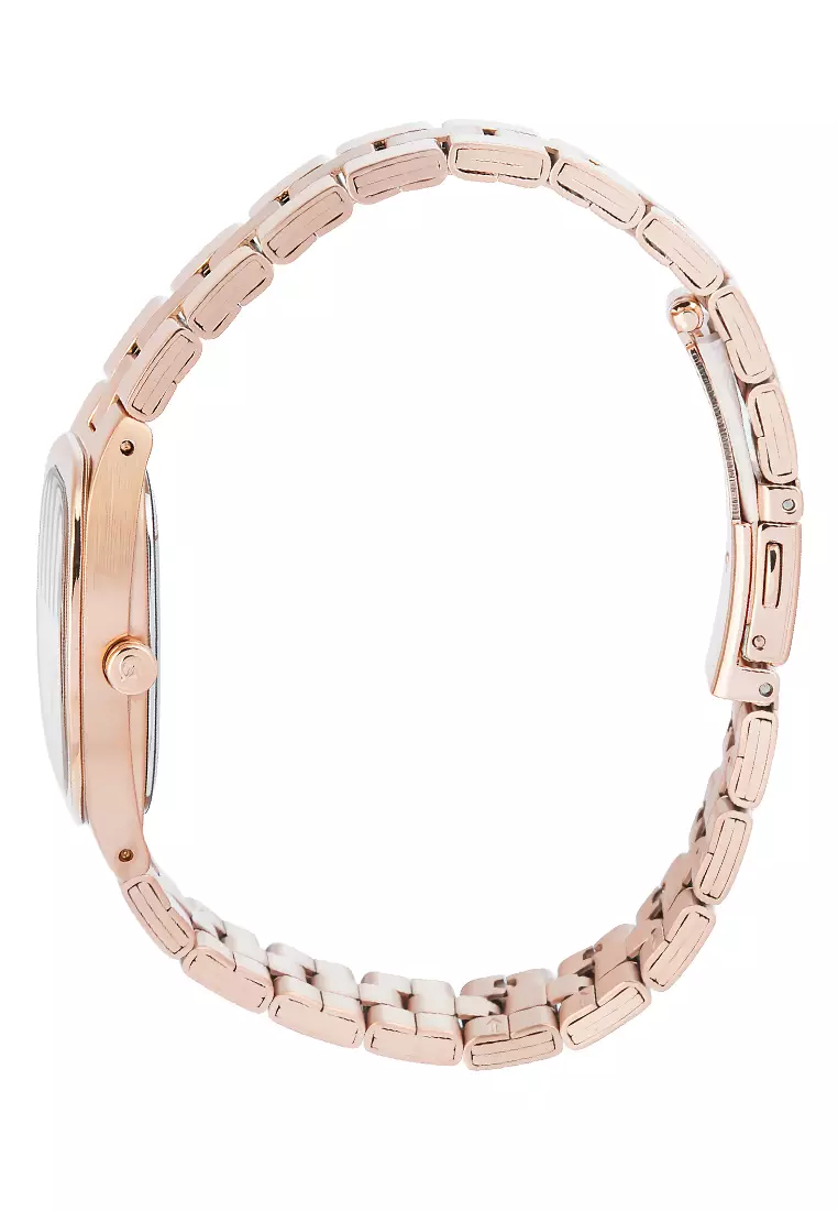 Alexandre Christie Passion - Jam Tangan Analog Wanita - Rosegold Stainless Steel - 2B53LDBRGLN