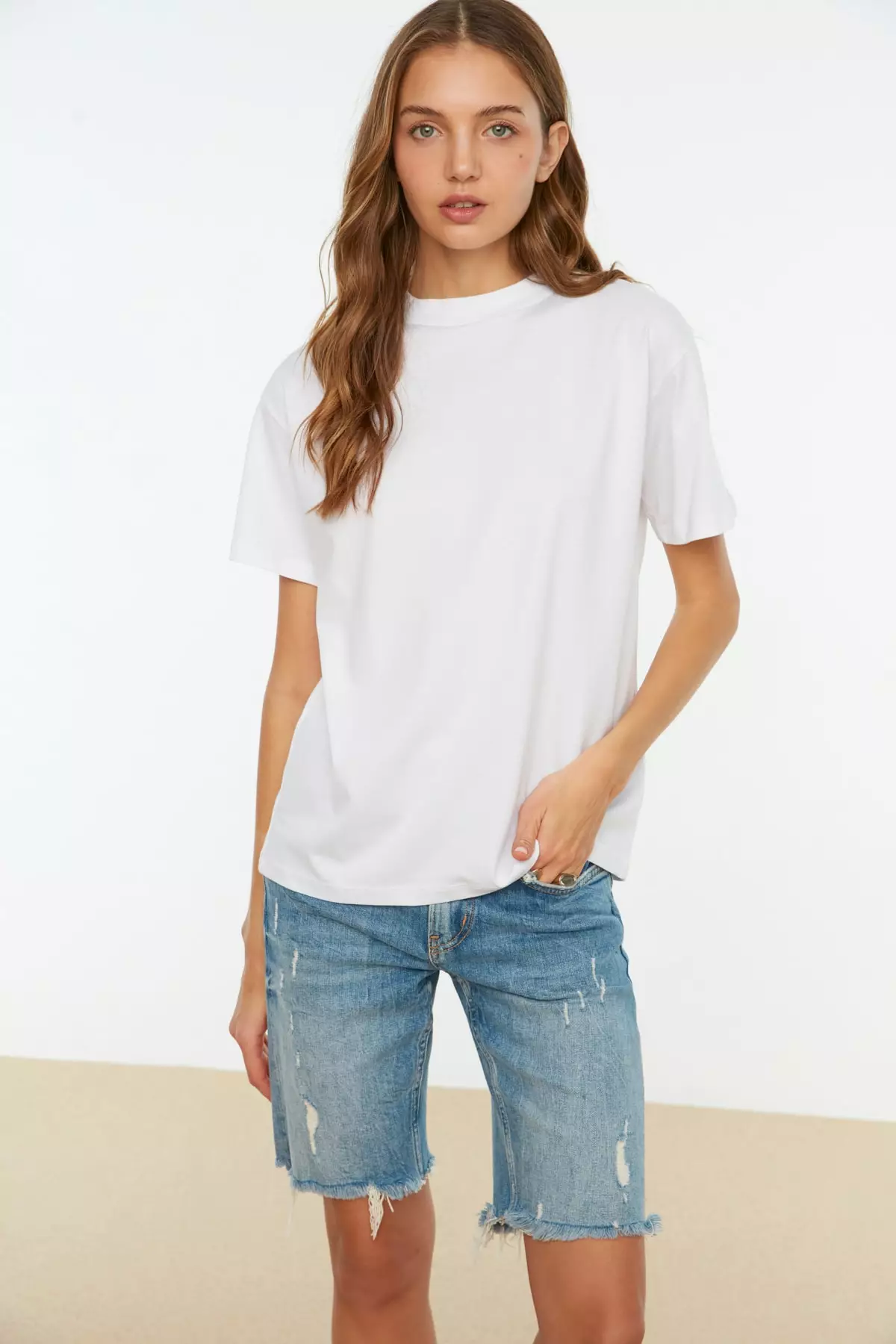 Mock Neck T-Shirt