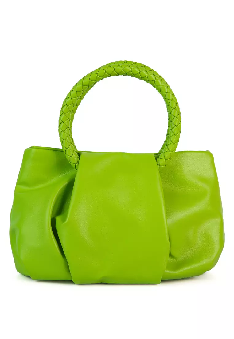 Neon lime letter print crossbody bag new arrivals