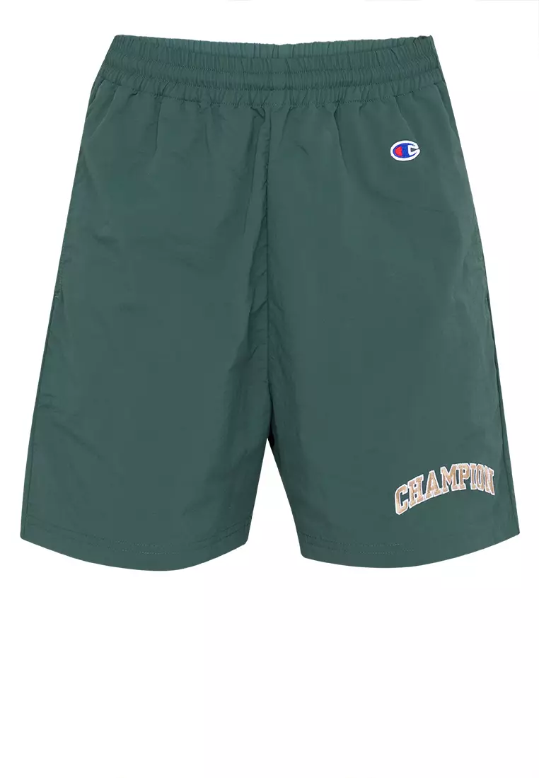 green champion shorts