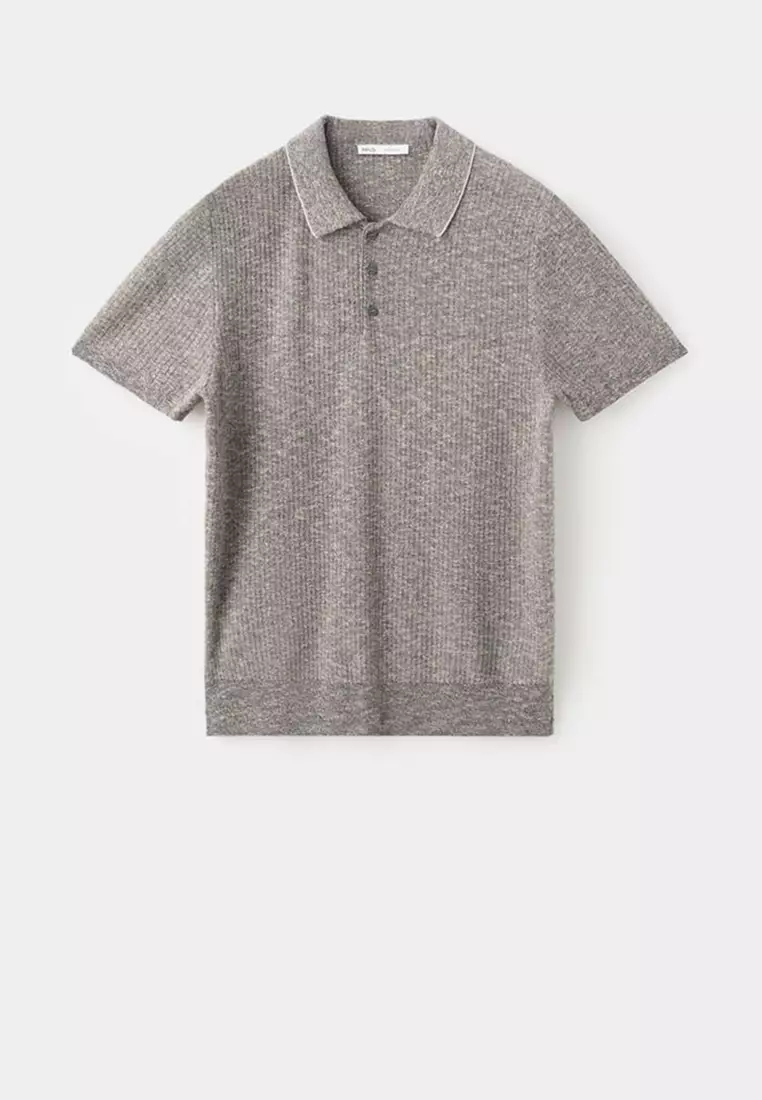 Buy MANGO Man Regular Fit Polo Shirt 2026 Online | ZALORA Philippines
