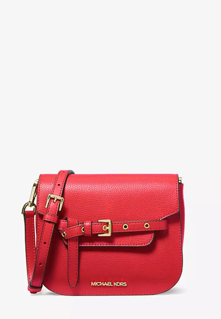 Jual Michael Kors Michael Kors Emilia Small Leather Crossbody Bag