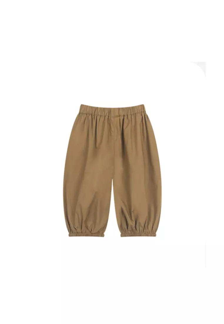 Mid Length Elastic Hem Shorts With Graphic Design